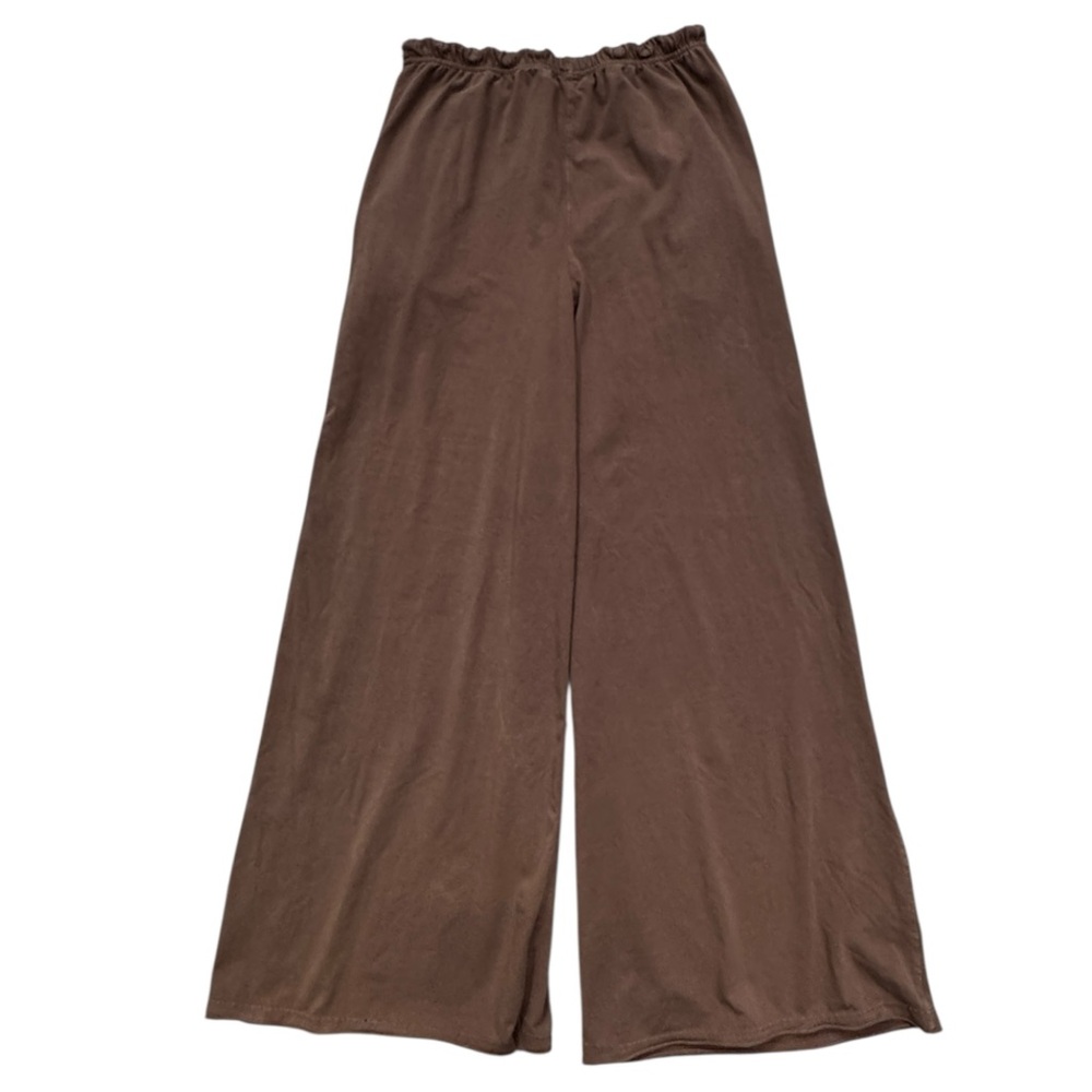 Free People Movement For The Win Wide Leg Pants in Brown - Picture 5 of 9